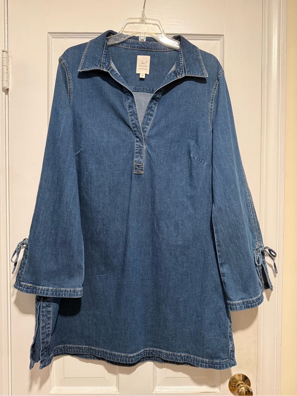 cinq a sept Aster Denim Mini Dress